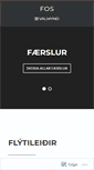 Mobile Screenshot of fos.is